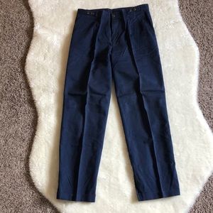 Vintage mens navy chinos